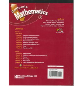 California Mathematics 1st Grade: Concepts, Skills and Problem-Solving - Vol. 2