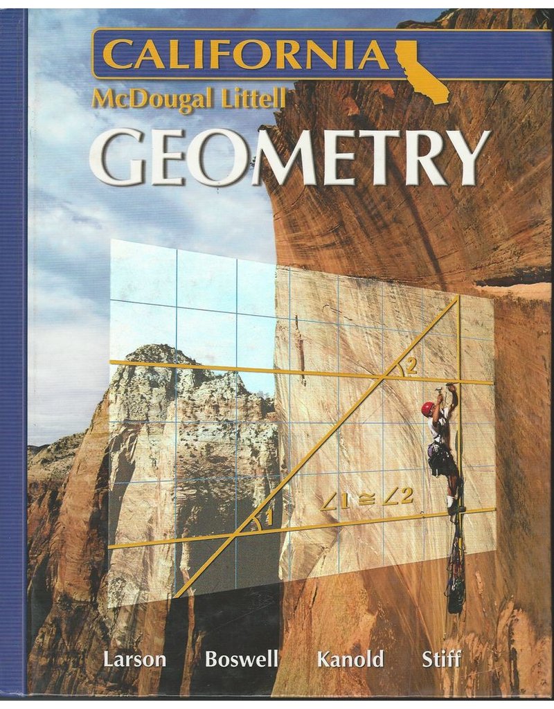 Holt Mcdougal Larson Geometry California. 