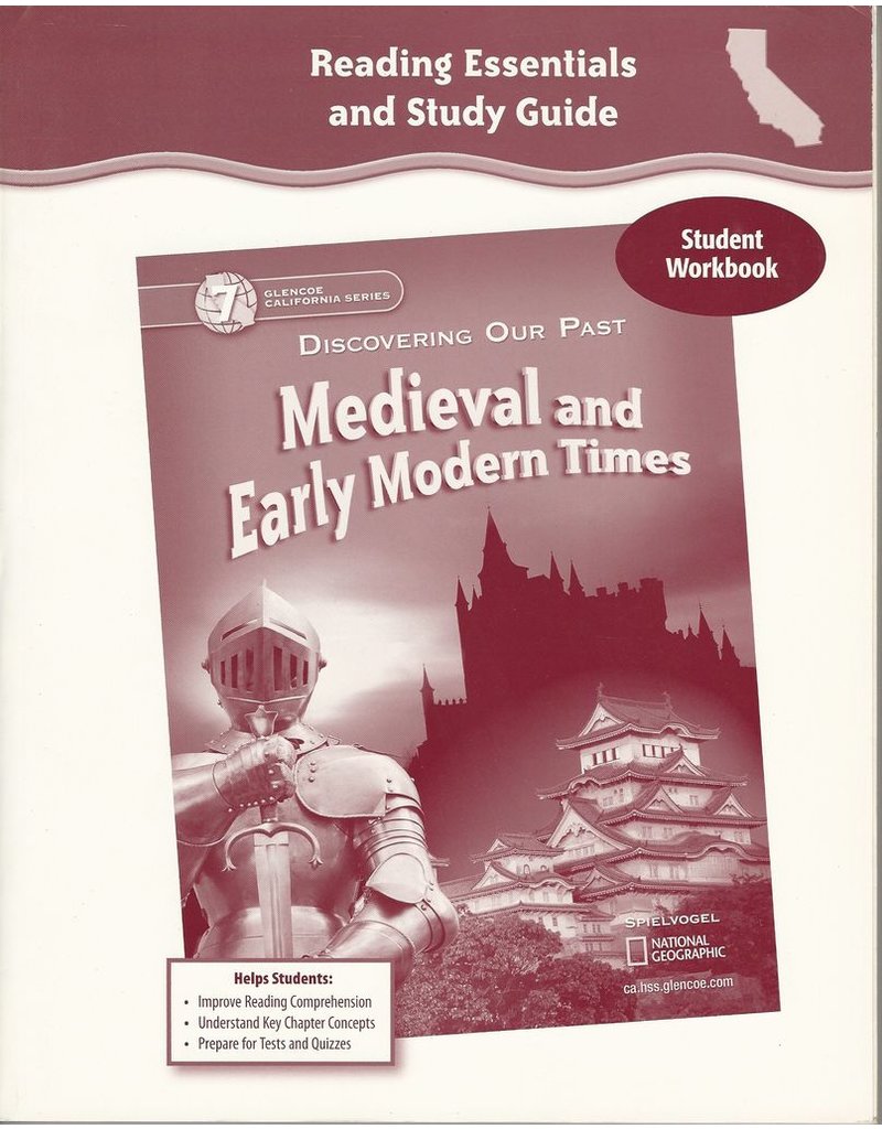 Discovering Our Past: Medieval And Early Modern Times, Reading Essentials + Study Guide
