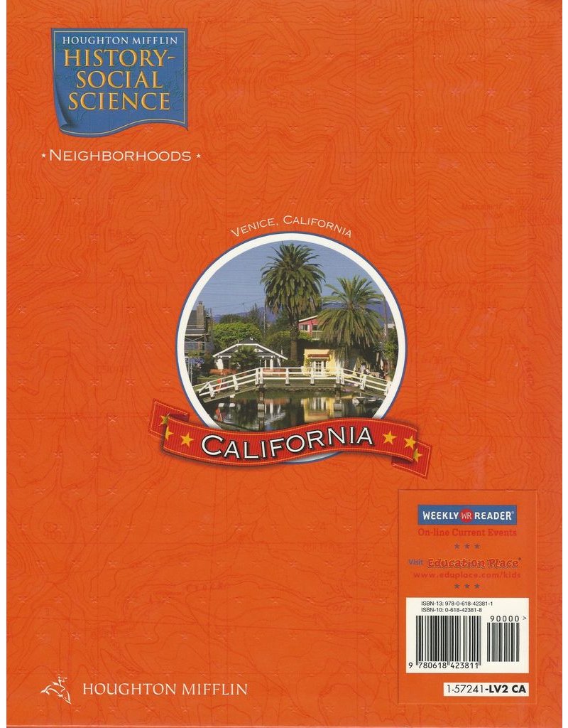 Neighborhoods: California Edition; Grade 2