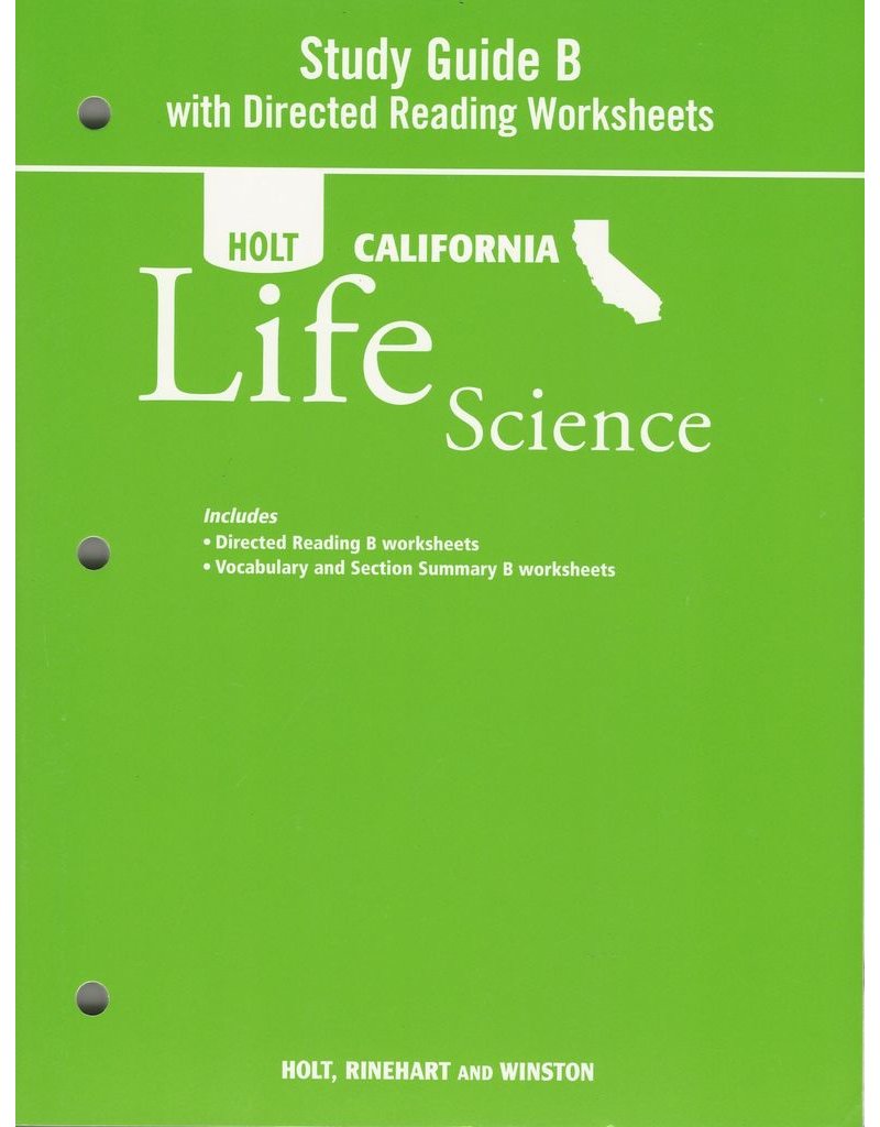 CA Life Science Study Guide B