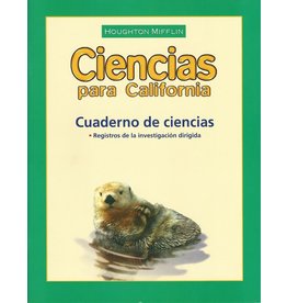 Houghton Mifflin Science Spanish California: Notebook Consumable Level 1 (Spanish Edition)