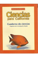 Houghton Mifflin Science Spanish California: Notebook Consumable Level 2 (Spanish Edition)