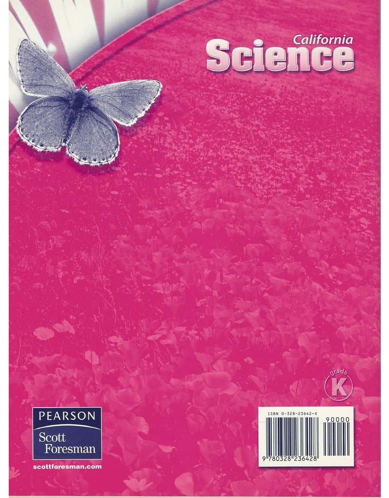 Science Study Notebook, (California Science, Grade K)