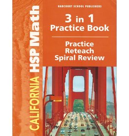 Harcourt School Publishers Math California: Practice/Reteach Workbook Student Edition Grade 4