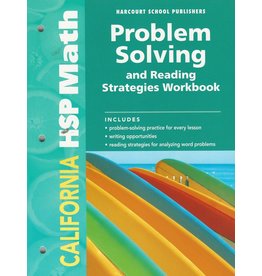 Hsp California Math Problem Solving And Reading Strategies Workbook, Grade 3