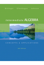 Intermediate Algebra Concepts and Applications
