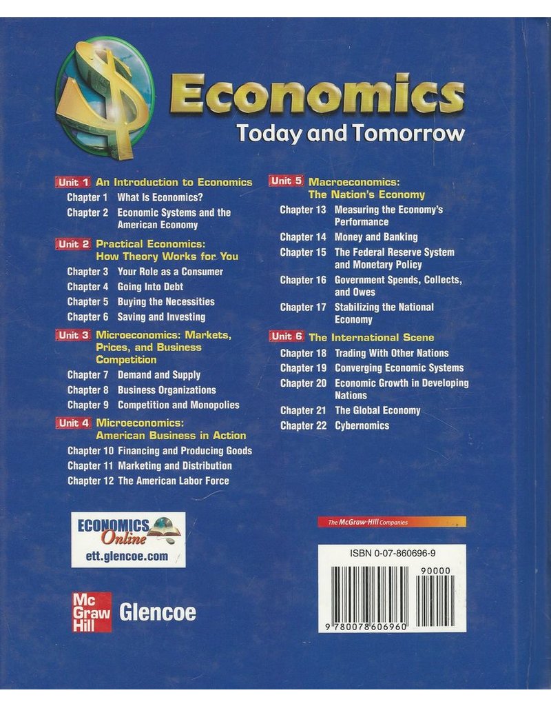 Economics: Today And Tomorrow, Student Edition