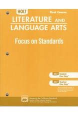 Literature and Language Arts Focus on Standards Grade 7: Holt Literature and Language Arts California [Paperback]