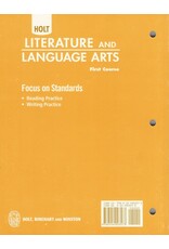Literature and Language Arts Focus on Standards Grade 7: Holt Literature and Language Arts California [Paperback]