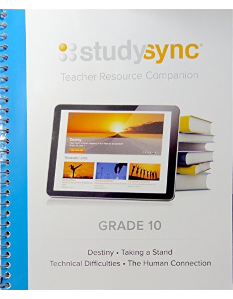 StudySync Teacher Resource Companion Grade 10