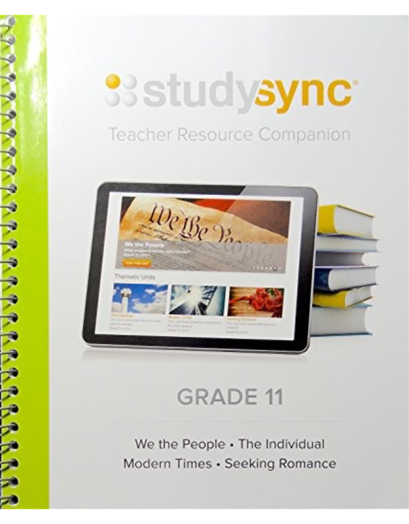 StudySync Teacher Resource Companion Grade 11