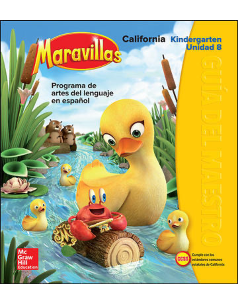 Lectura Maravillas CA | Teacher's Edition Volume 8 Grade K