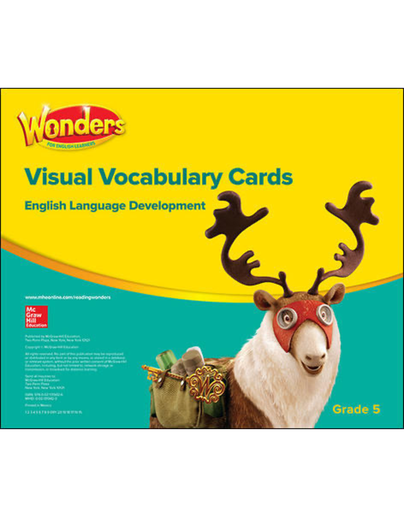 Wonders: Visual Vocabulary Cards ELD Grade 5