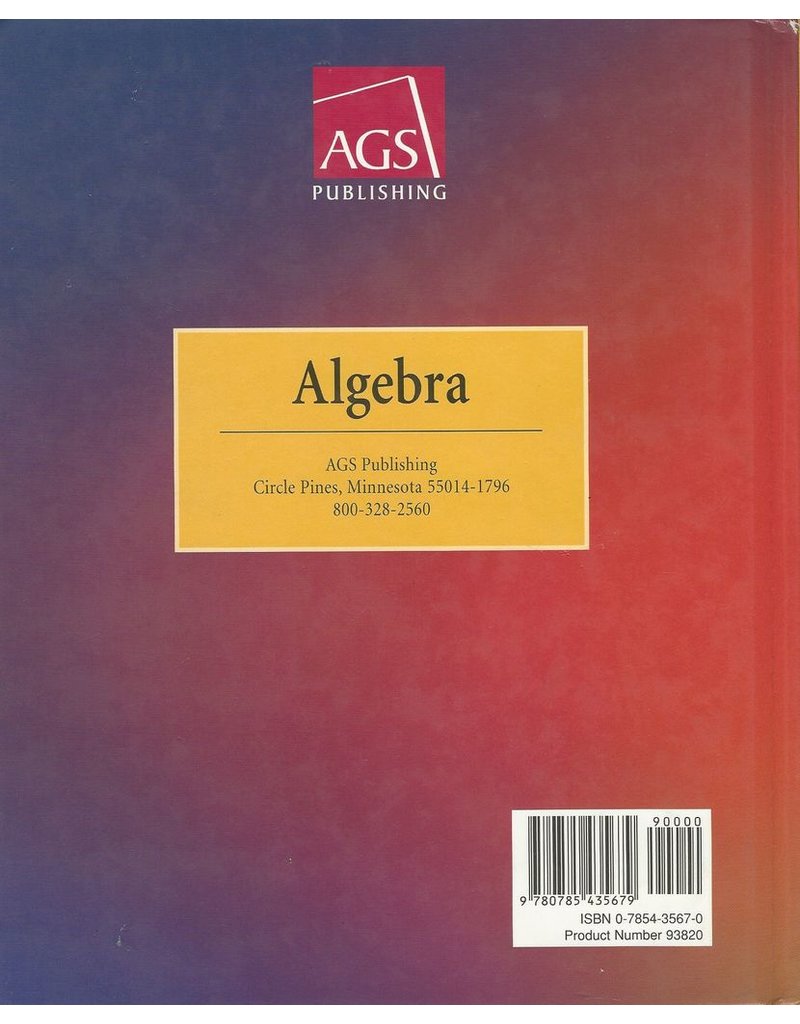 Algebra AGS