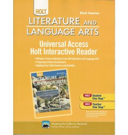 Holt Literature And Language Arts California: Universal Access: Interactive Reader Grade 7