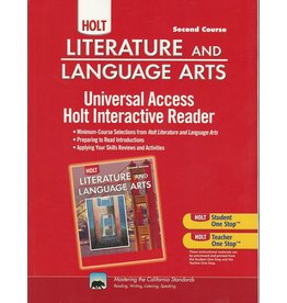 Holt Literature And Language Arts California: Universal Access: Interactive Reader Grade 8