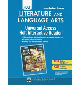 Holt Literature And Language Arts California: Universal Access: Interactive Reader Grade 6