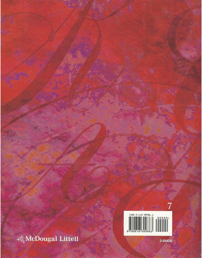 Mcdougal Littell Language Of Literature: The Interactive Reader Plus Grade 7