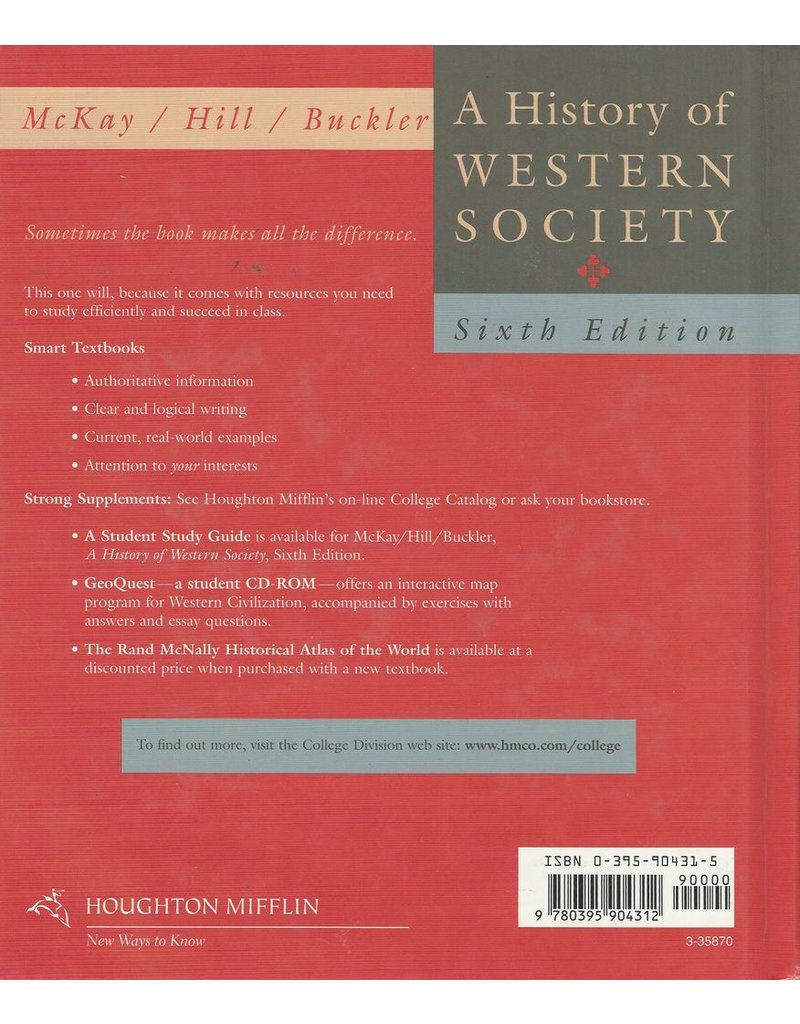 A History Of Western Society, Chapters 1-31