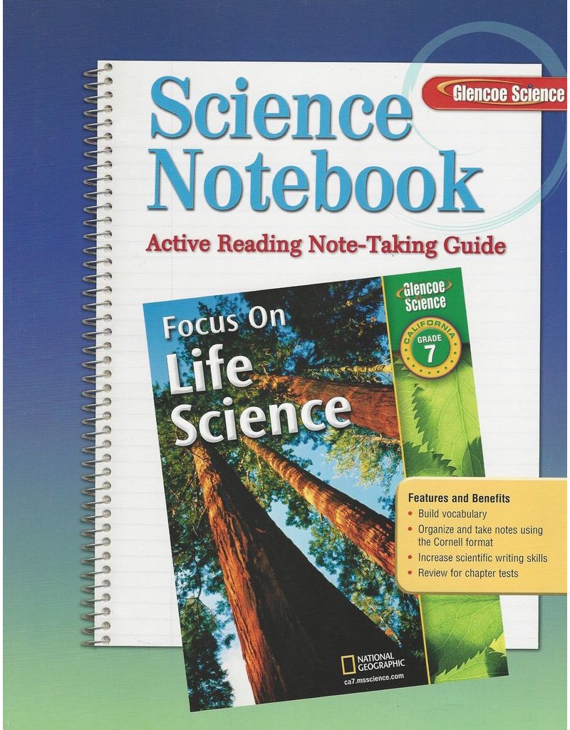 Focus On Life Science Ca -Science Notebook Grade 7