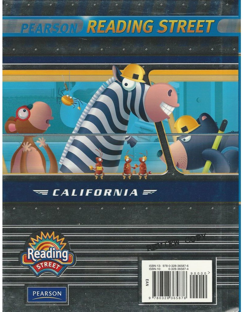 California Reading Street, Student Edition