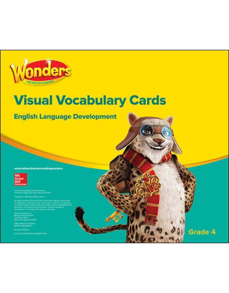 Wonders: Visual Vocabulary Cards ELD Grade 4