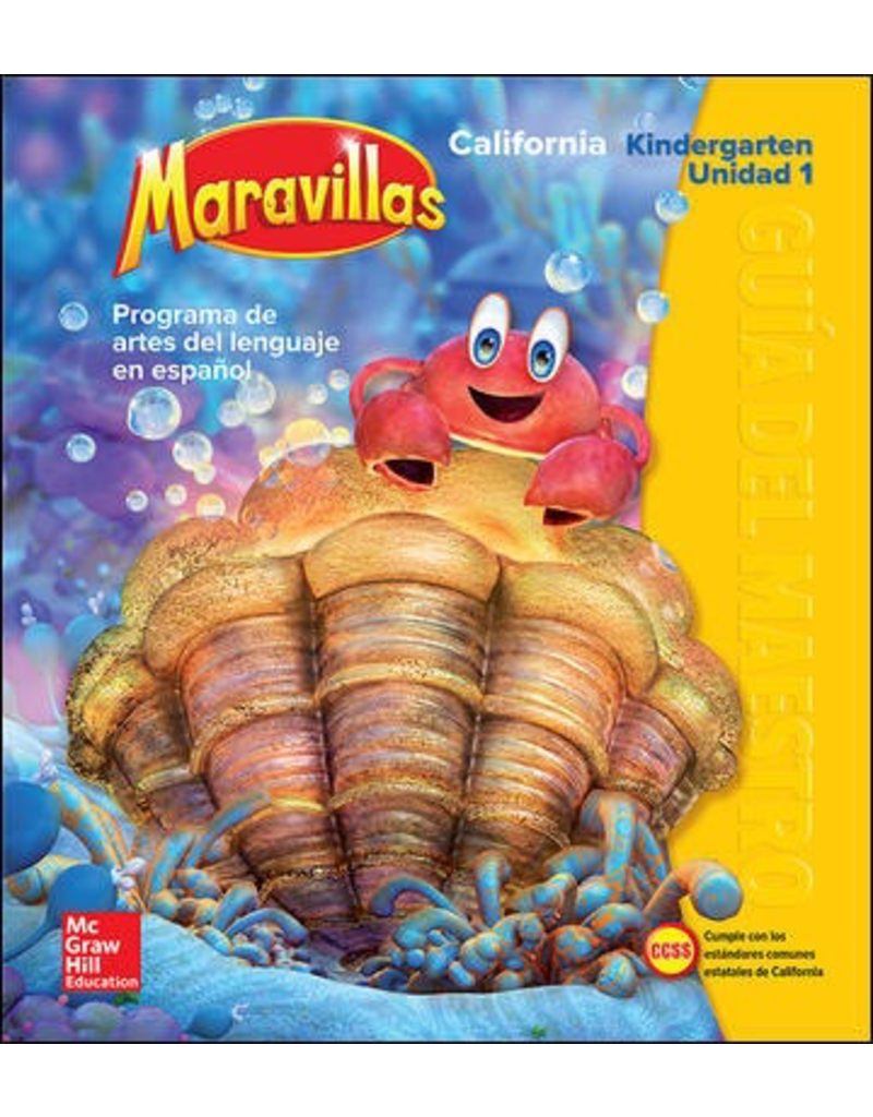 Lectura Maravillas CA | Teacher's Edition Volume 1 Grade K