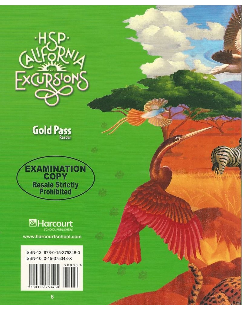 Storytown California: Gold Pass Rdr Se Grade 6 2010