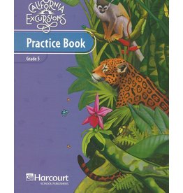 HSP California Excursions Practice Book, Grade 5