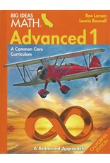 Big Ideas Math Advanced 1 A Common Core Curriculum California Student Edition