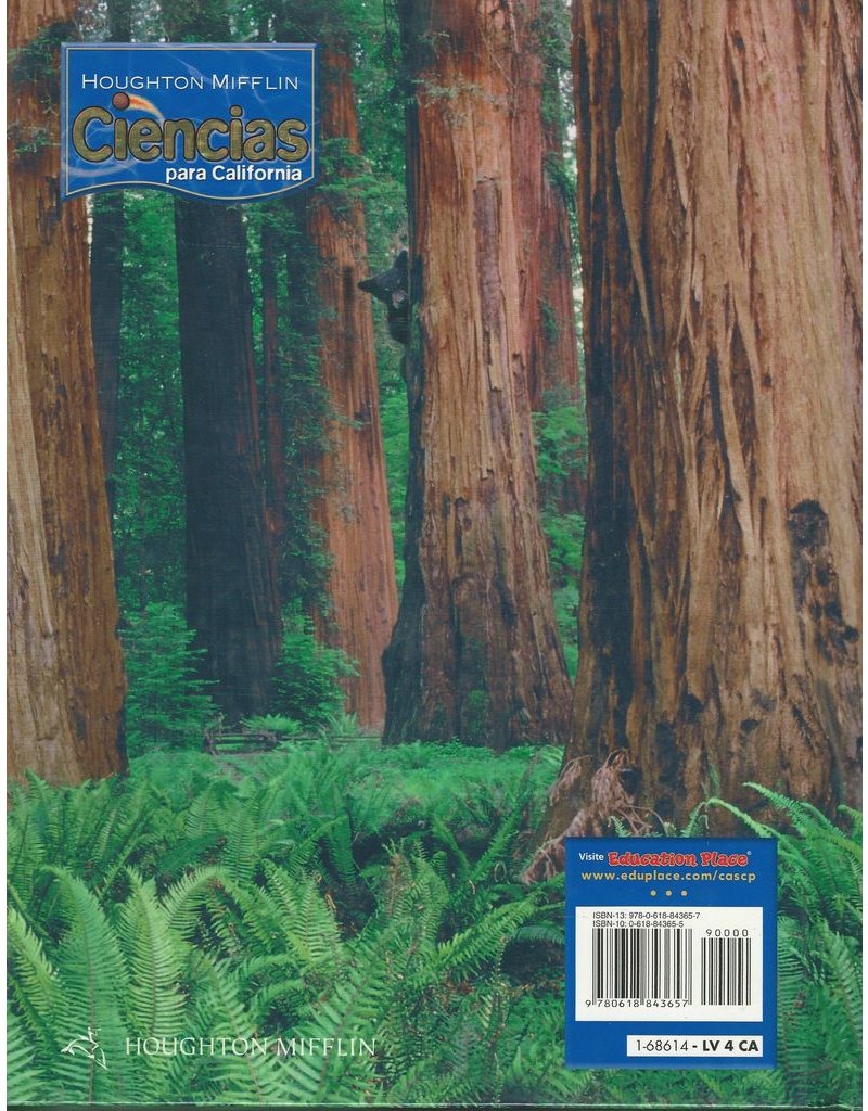 Houghton Mifflin Science Spanish California: Student Edition Level 4 (Spanish Edition)