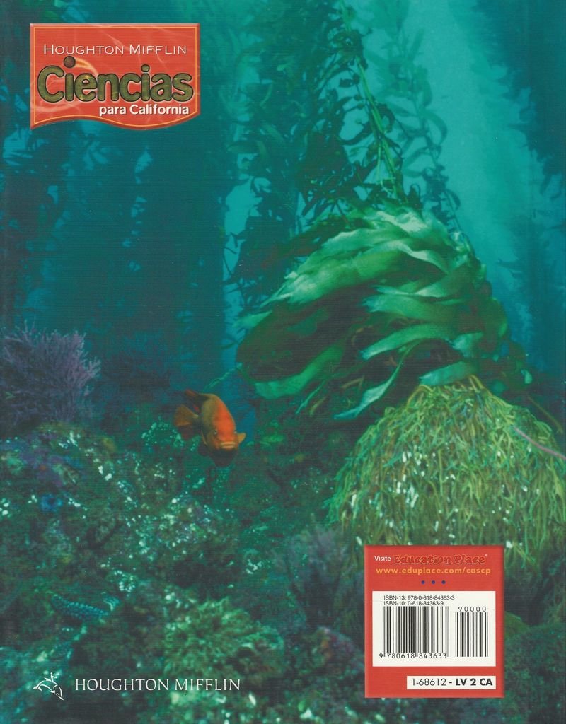 Houghton Mifflin Science Spanish California: Student Edition Level 2 (Spanish Edition)
