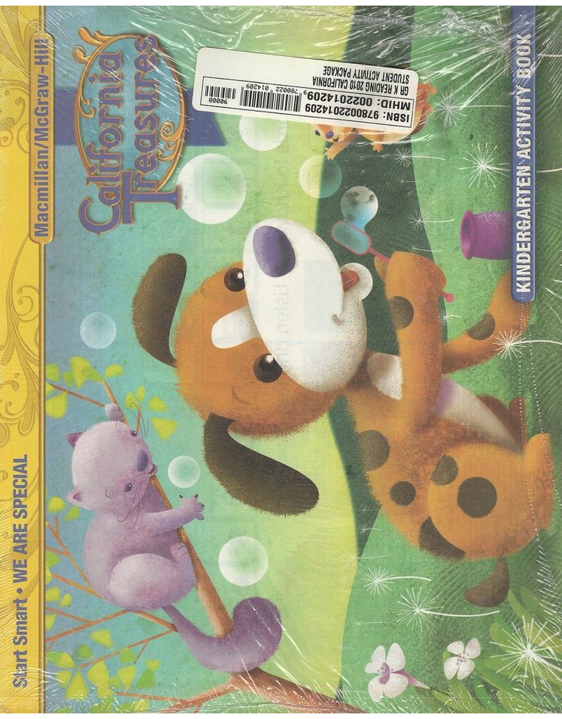 Treasures Student Activity Book Package Grade K {CA}