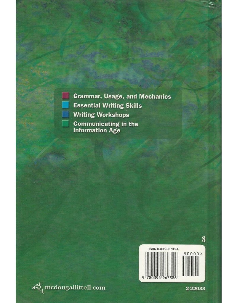 Mcdougal Littell Language Network: Student Edition Grade 8