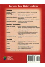 Big Ideas: California: Student Edition Accelerated Course 2 Common Core Curriculum California Student Edition
