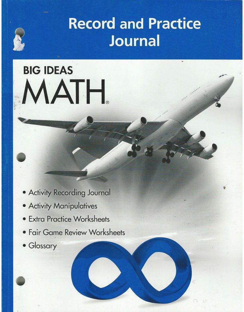 Big Ideas Math Course 3 Record and Practice Journal
