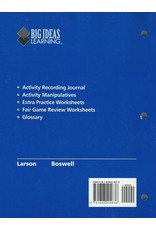 Big Ideas Math Course 3 Record and Practice Journal