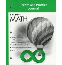 Big Ideas Math Course 1 Record and Practice Journal