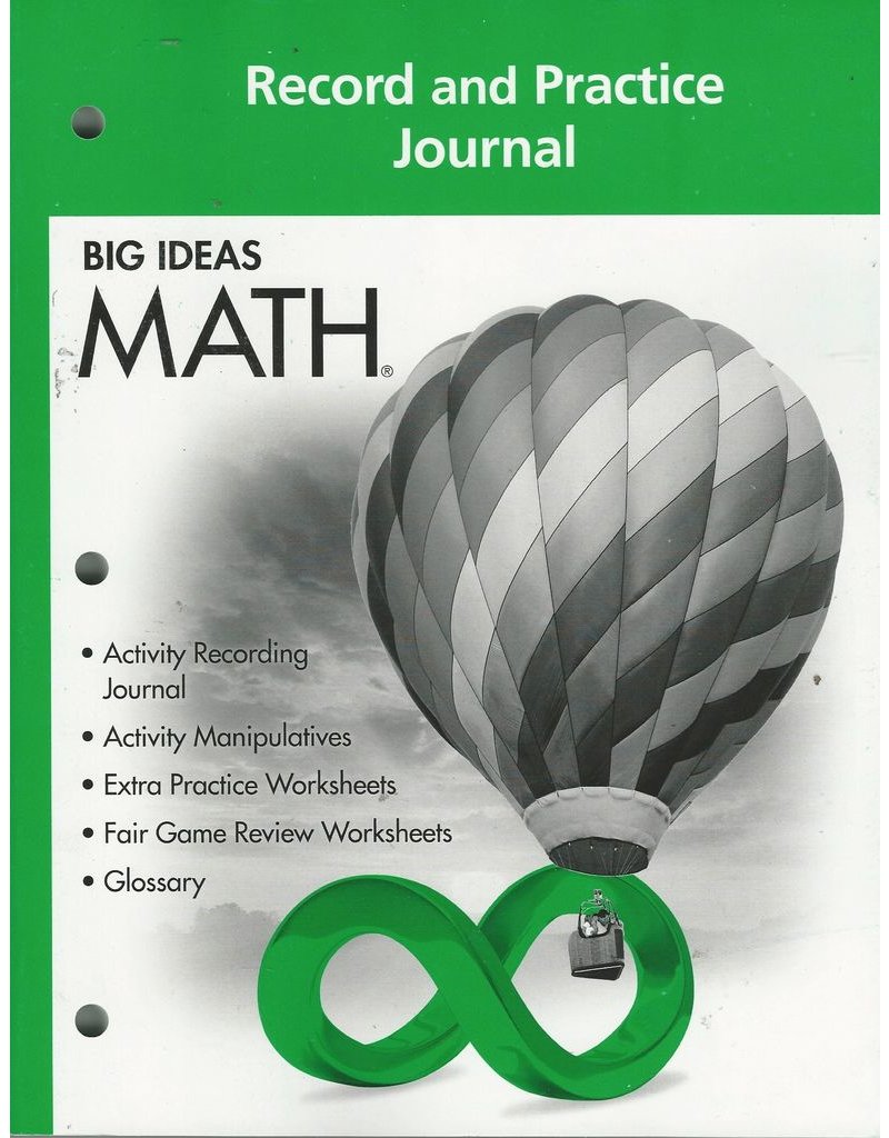 Big Ideas Math Course 1 Record and Practice Journal