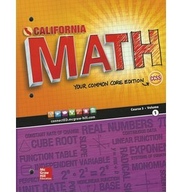 Math Volume 1 {CA} Grade 8