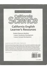 Houghton Mifflin Science California: En Lng Lrn Vo&Con Wkst L4