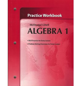 Mcdougal Littel Algebra 1: Practice Workbook