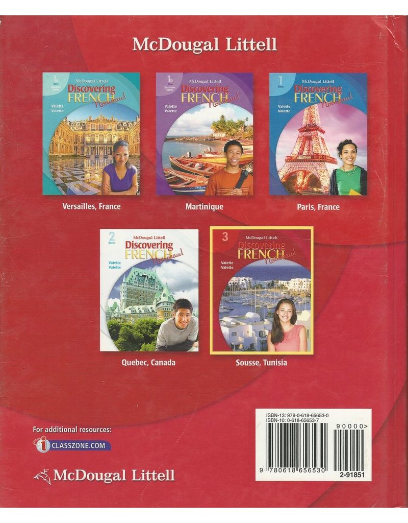 Discovering French, Nouveau!: Student Edition Level 3 2007