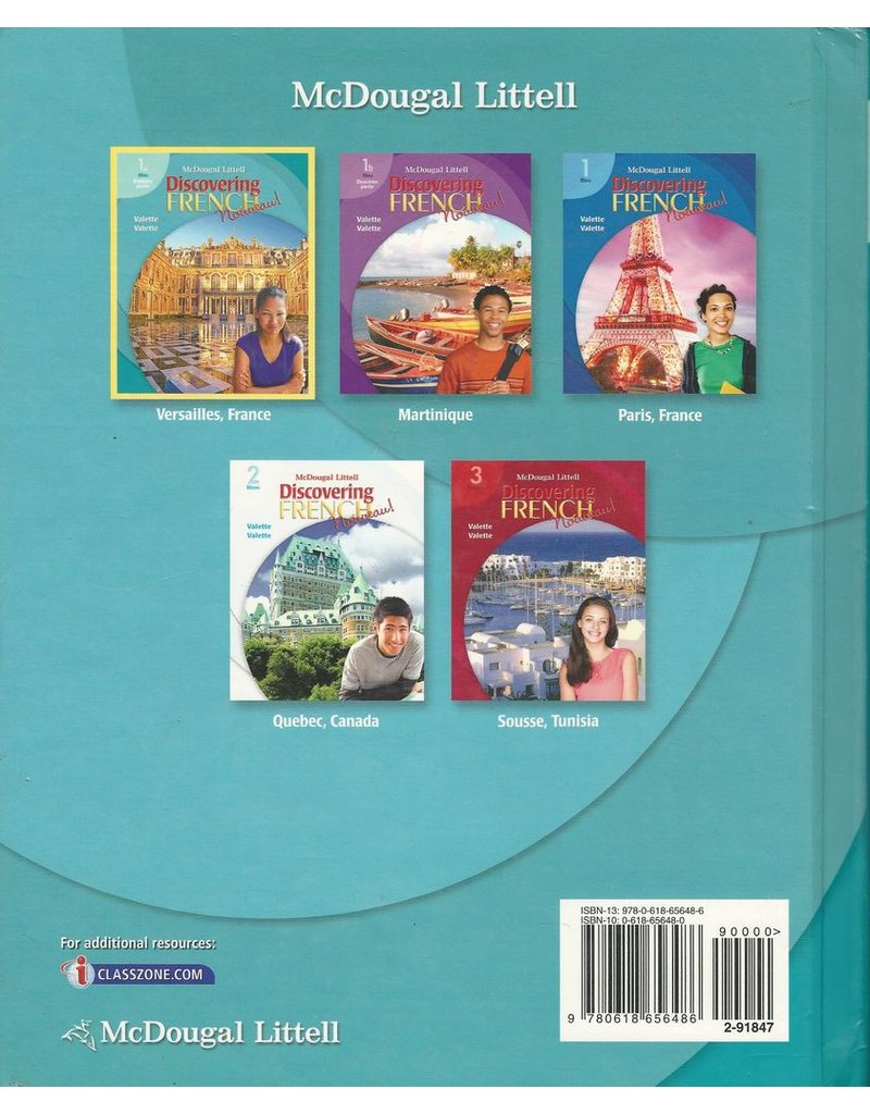 Discovering French, Nouveau!: Student Edition Level 1A 2007