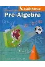 Math Pre -Algebra California