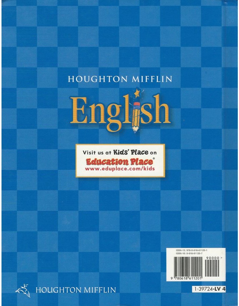 Houghton Mifflin English: Student Edition Level 4