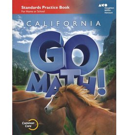 Houghton Mifflin Harcourt Go Math! California: Practice Workbook Grade 6