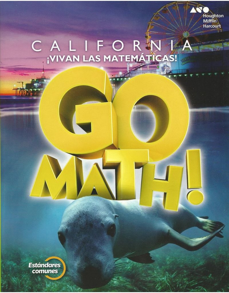 Houghton Mifflin Harcourt Go Math! Spanish California: Student Edition Grade 1 2015 (Spanish Edition)