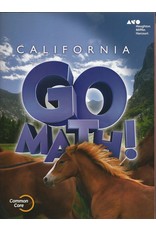 Houghton Mifflin Harcourt Go Math! California: Student Edition Grade 6 2015